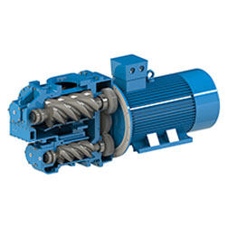 Screw refrigeration compressor